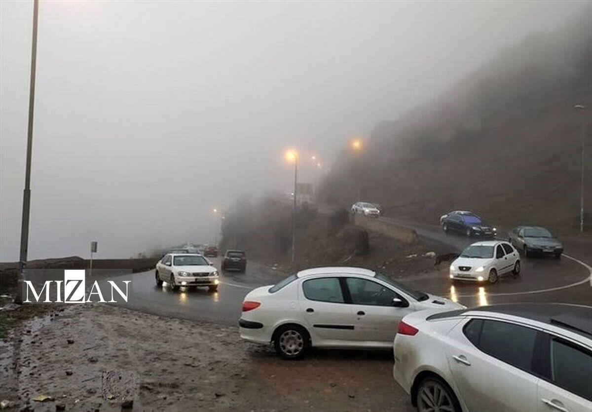 مه‌گرفتگی در محور‌های آذربایجان‌شرقی، اردبیل، زنجان و کردستان