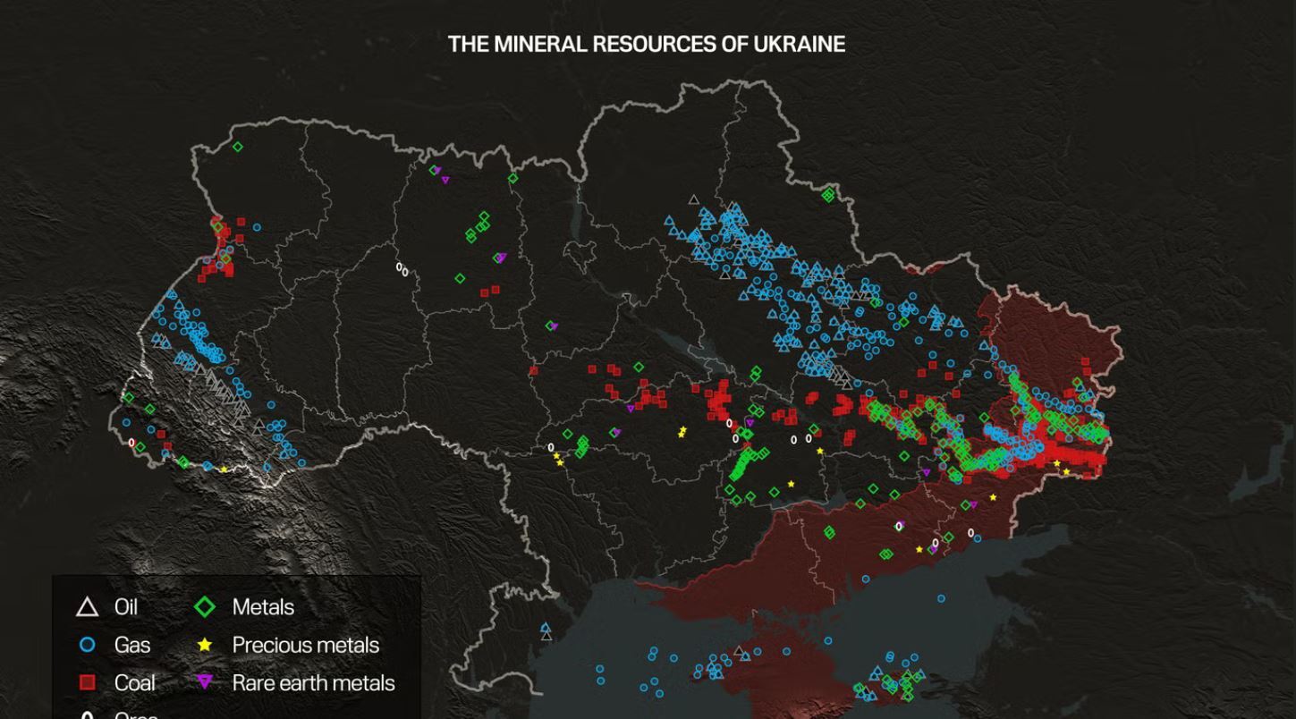 ارتباط ژئوپولیتیک مواد معدنی با جنگ؛ ترامپ در اوکراین به دنبال چیست؟