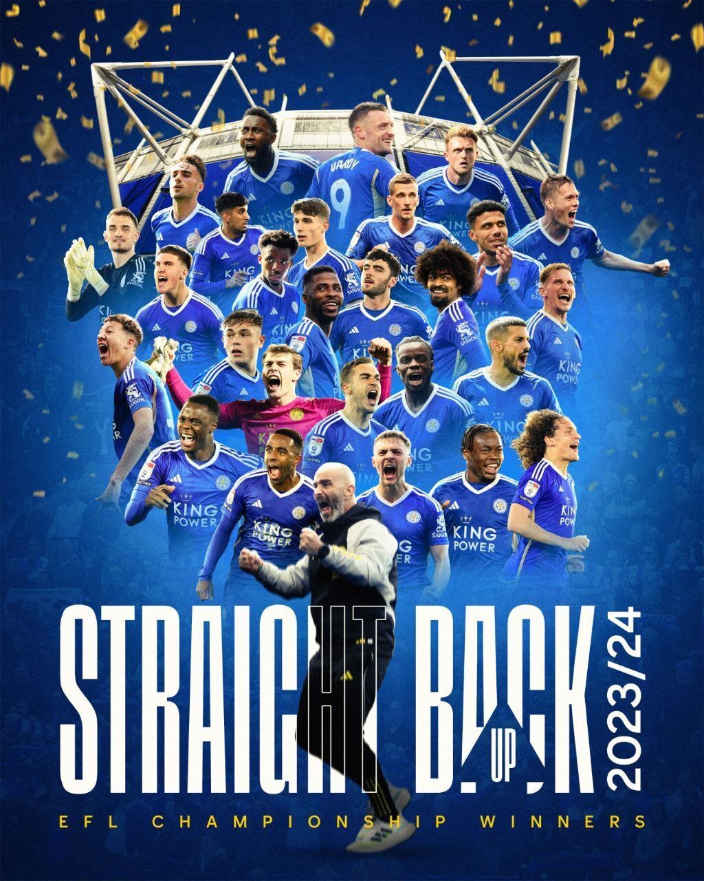 چمپیونشیپ انگلیس| پیروزی لستر مقابل پرستون با هنرنمایی واردی؛ بازگشت دوباره روباهها به لیگ برتر چمپیونشیپ انگلیس| پیروزی لستر مقابل پرستون با هنرنمایی واردی؛ بازگشت دوباره روباهها به لیگ برتر