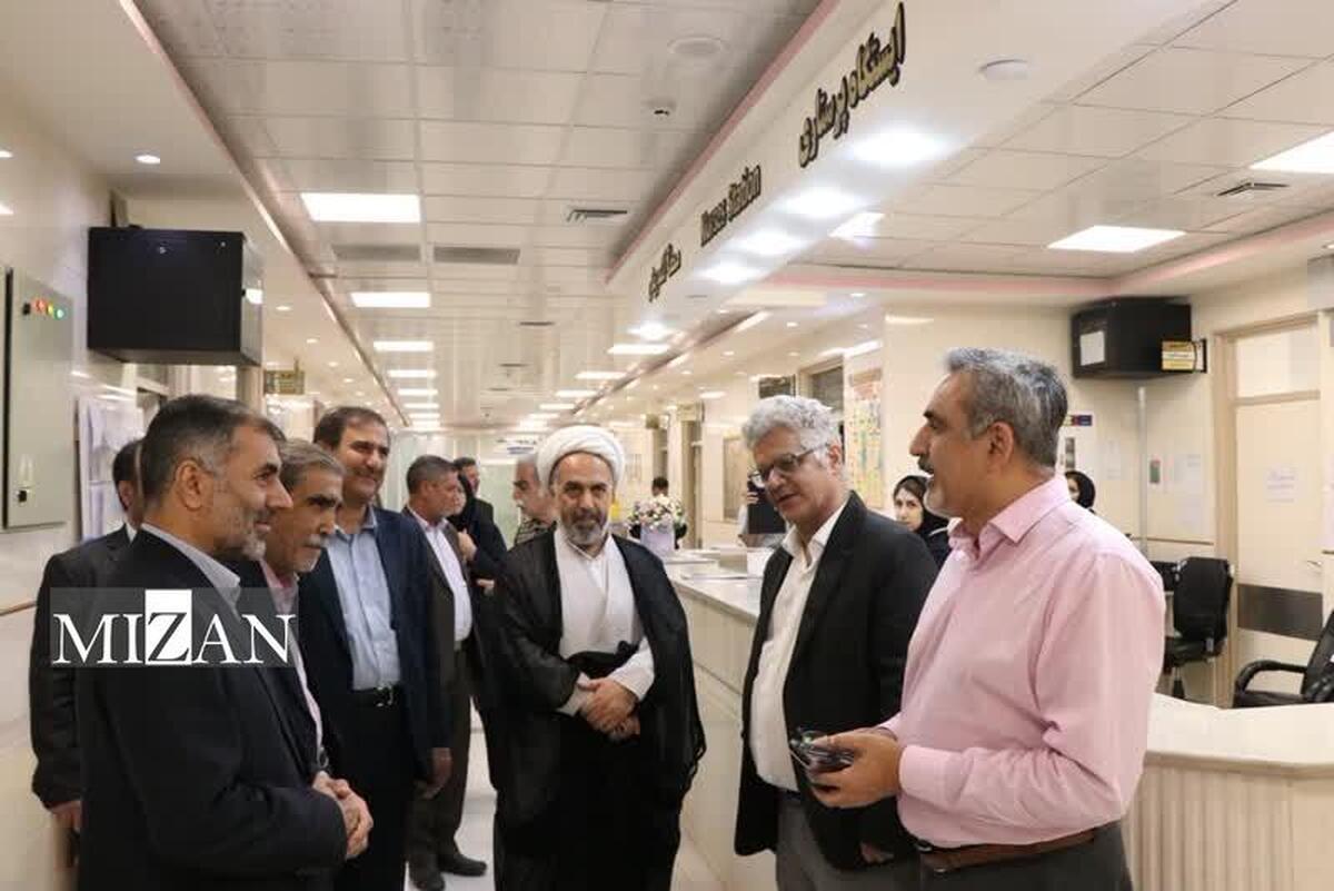 رئیس کل دادگستری زنجان از موسسه خیریه مجتمع پزشکی ولیعصر (عج) زنجان بازدید کرد
