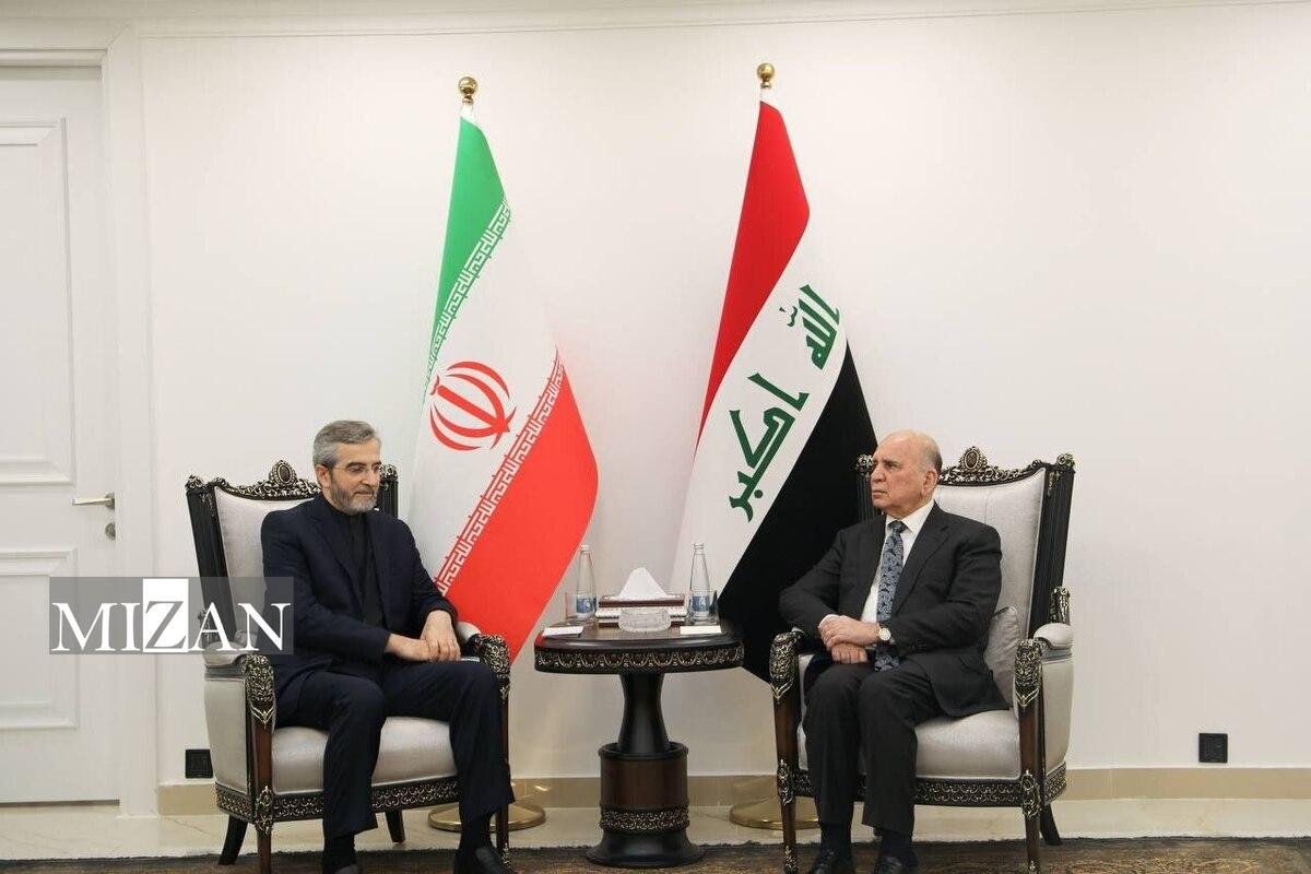 باقری با رئیس‌جمهور و نخست‌وزیر عراق دیدار کرد