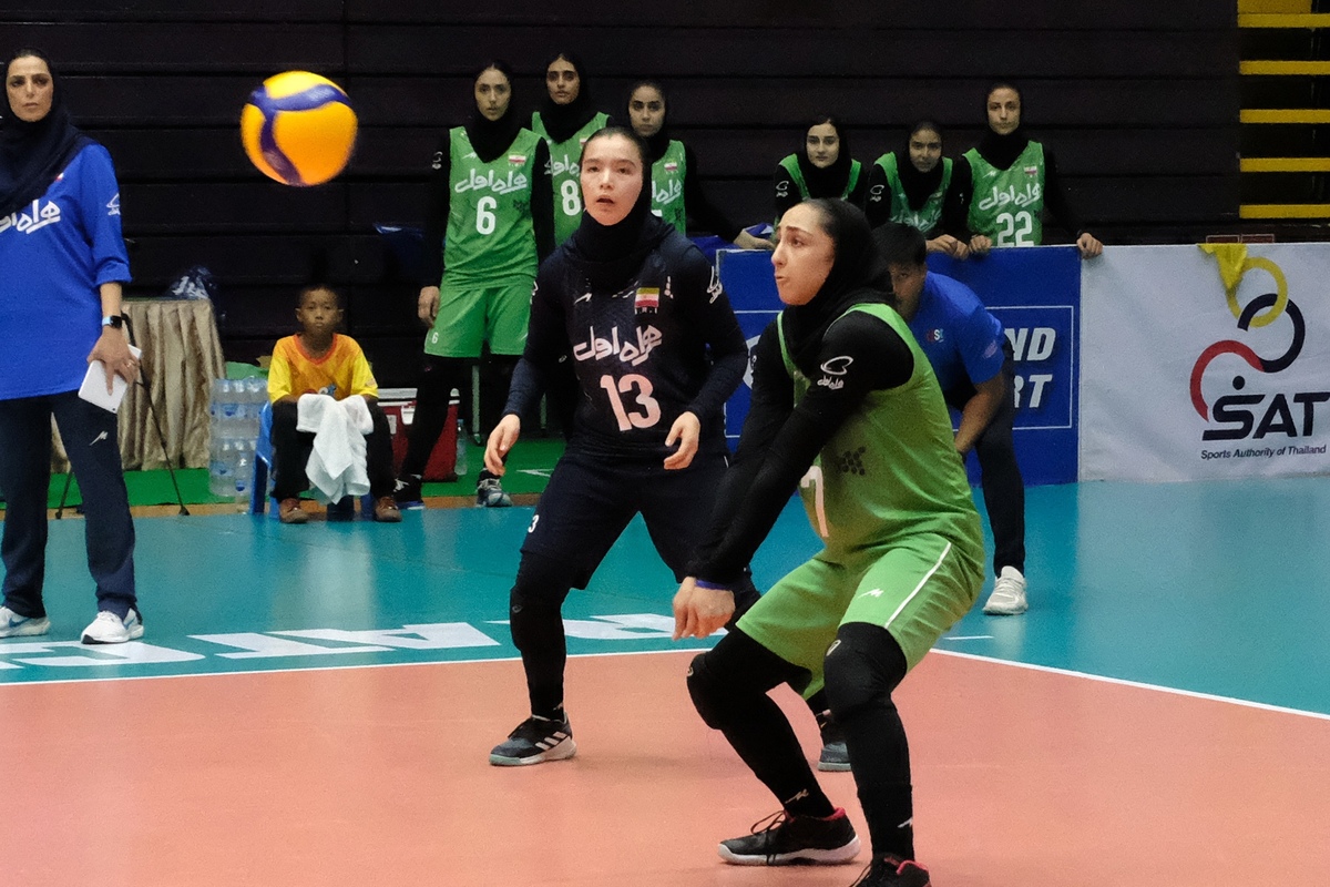 والیبال قهرمانی آسیا| دختران نوجوان کشورمان مغلوب چین‌تایپه شدند