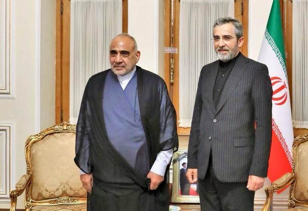 باقری: ملاقاتی گرم و دوستانه با نخست وزیر پیشین عراق داشتم