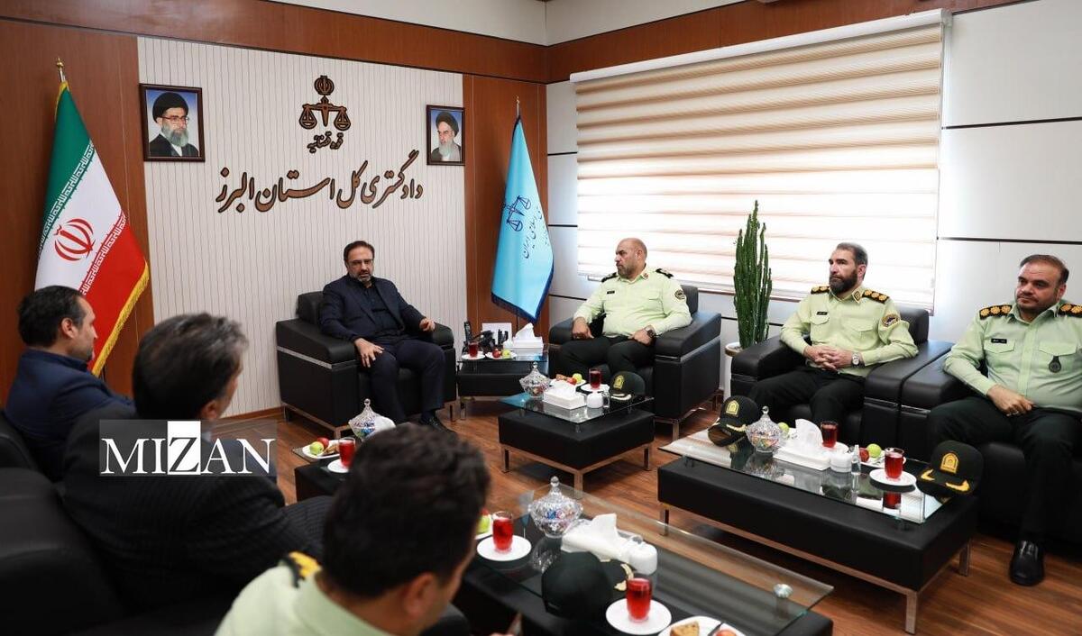 رئیس کل دادگستری استان البرز: نیروی انتظامی نقش مهمی در تحقق امنیت پایدار دارد