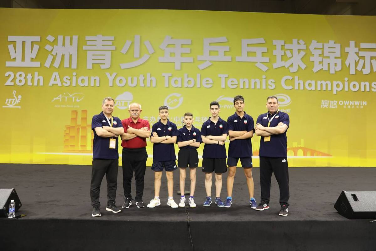 تنیس روی میز نوجوانان و جوانان آسیا| نوجوانان پینگ‌پنگ ایران با صعود به فینال تاریخسازی کردند