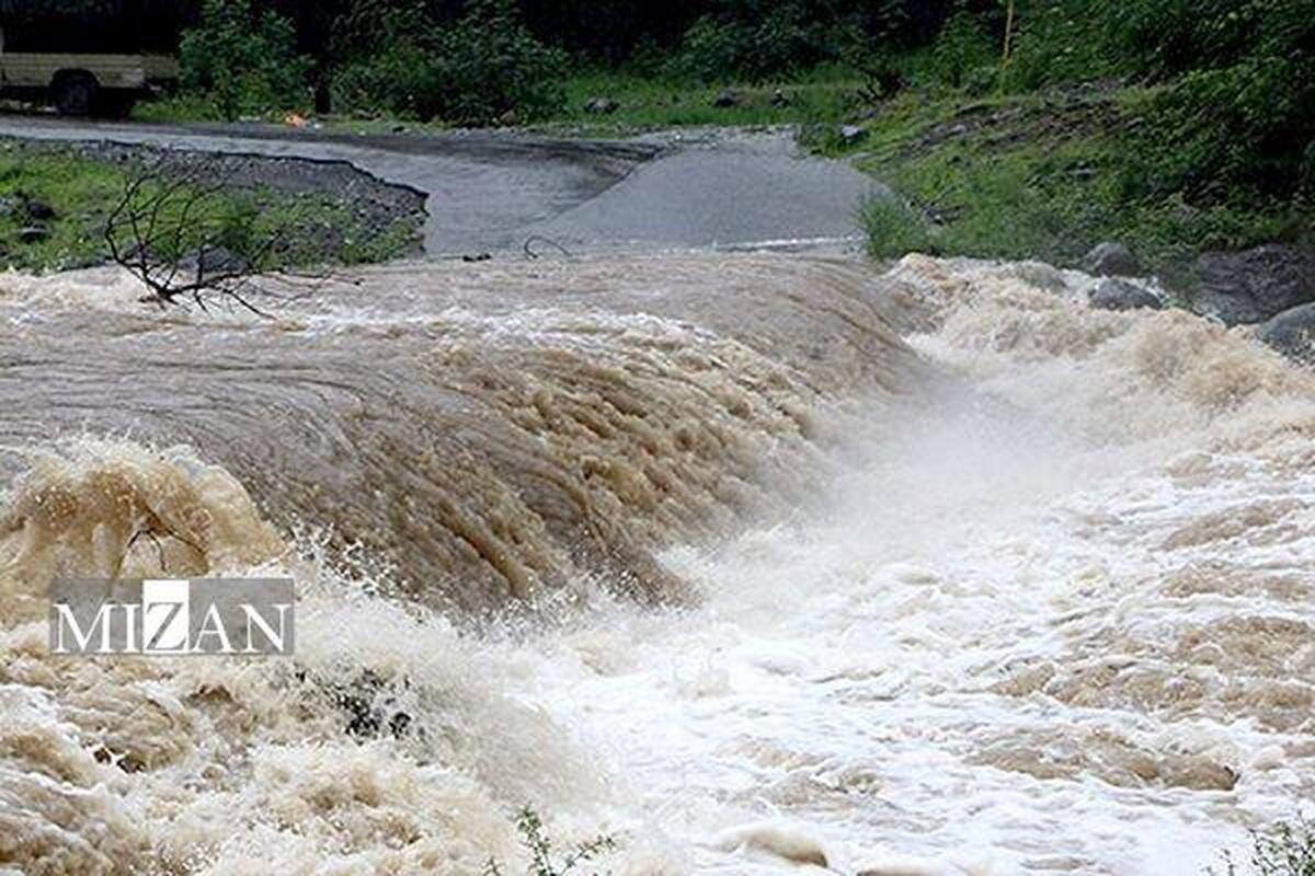 احتمال طغیان رودخانه‌های فصلی به دنبال بارش شدید باران در ۴ استان
