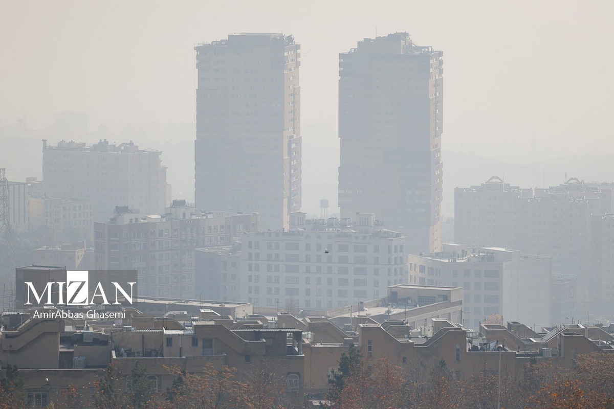 کیفیت هوای پایتخت برای گروه‌های حساس «ناسالم» است