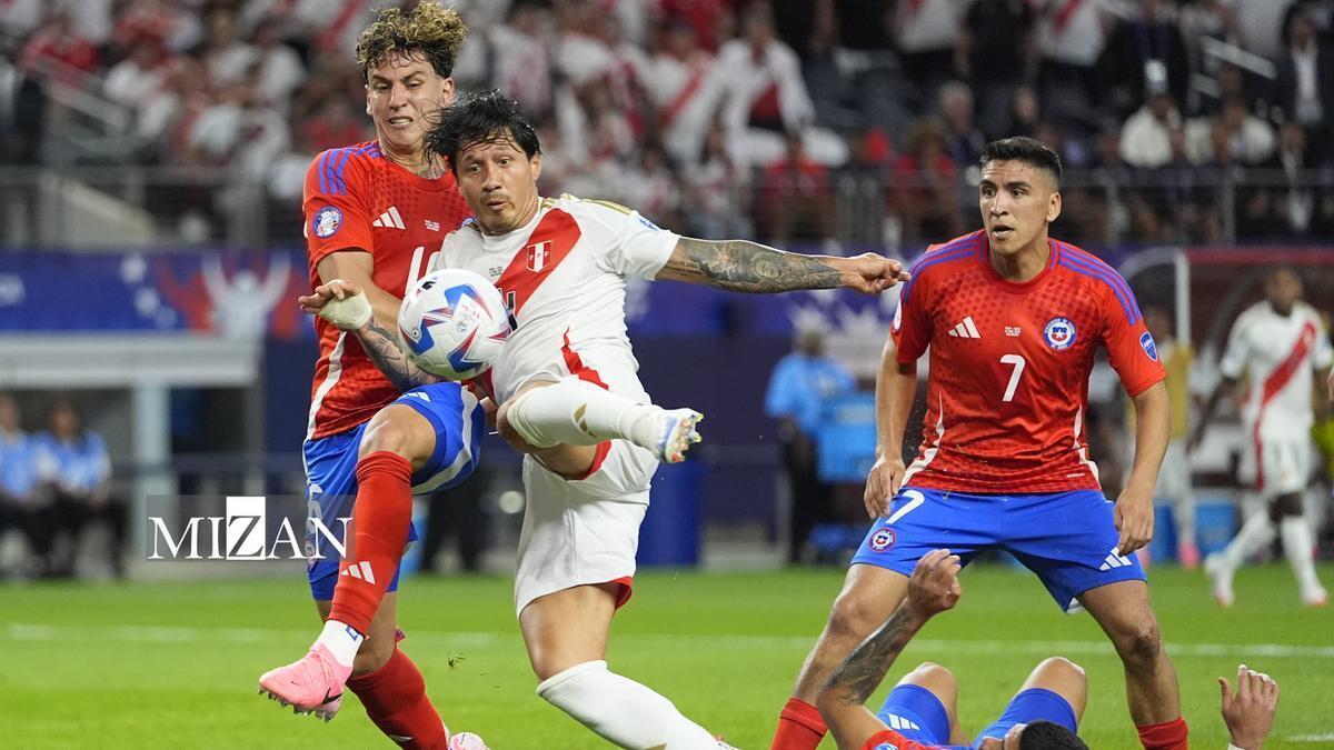 تساوی تیم‌های پرو و شیلی در هفته نخست