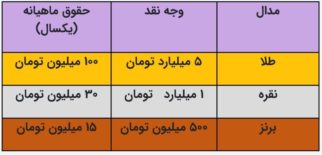 پاداش ویژه فدراسیون کشتی برای طلای المپیک پاریس پاداش ویژه فدراسیون کشتی برای طلای المپیک پاریس