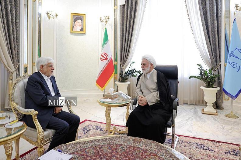 دیدار معاون اول رئیس جمهور با رئیس قوه قضاییه اخبار هفته