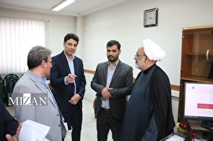 رئیس کل دادگستری استان سمنان از حوزه قضایی شهرستان میامی بازدید کرد