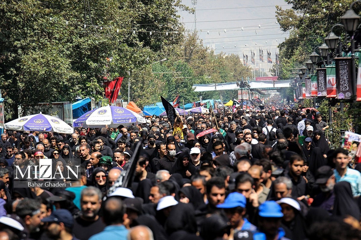 مراسم میلیونی راهپیمایی جاماندگان اربعین در تهران برگزار می‌شود