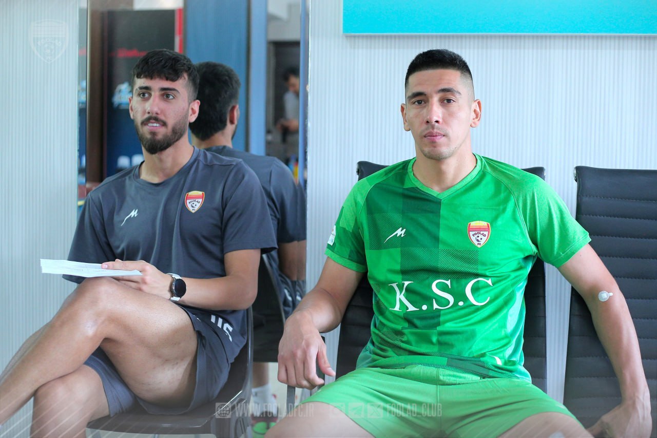 فولادیها قبل از رفتن به دبی، به ایفمارک رفتند + عکس فولادیها قبل از رفتن به دبی، به ایفمارک رفتند + عکس