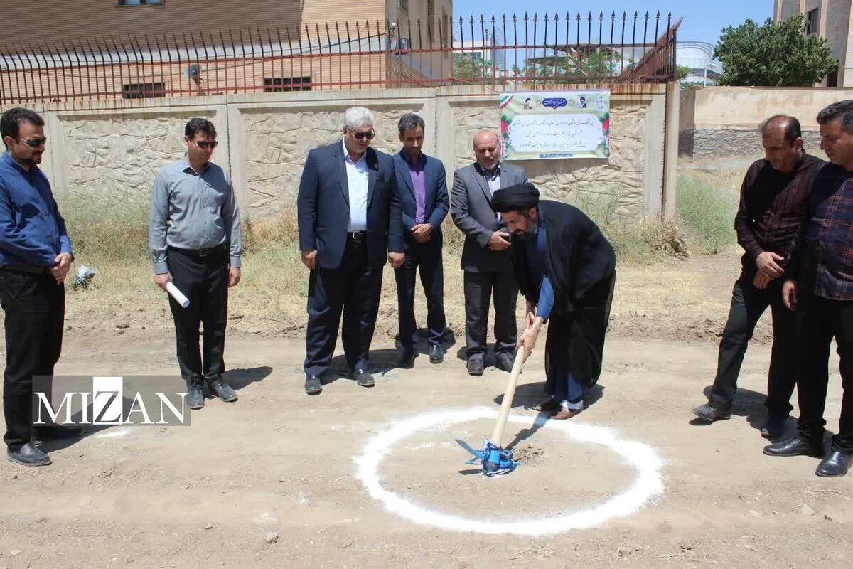 کلنگ احداث ساختمان جدید دادسرای شهرستان مرزی بانه بر زمین زده شد