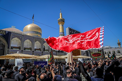 عزاداری روز شهادت امام رضا (ع) در مشهد