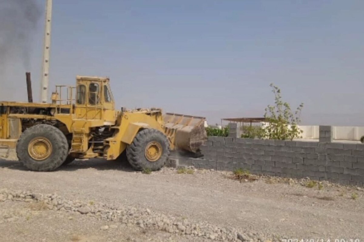 ۵ هکتار از اراضی ملی در روستای سرخون بندرعباس رفع تصرف شد