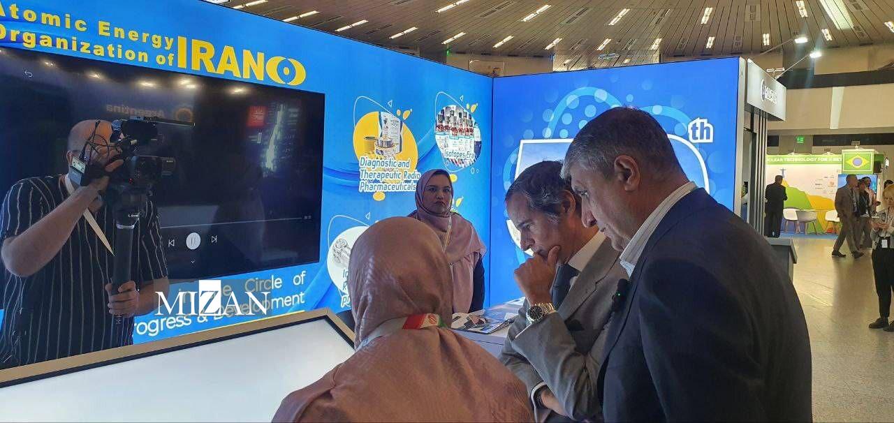 بازدید گروسی از دستاوردهای هسته ای ایران بازدید گروسی از دستاوردهای هسته ای ایران