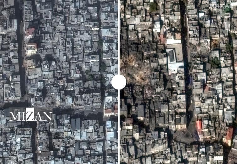 ویرانی زیرساختهای غزه پس از یک سال جنگ رژیم صهیونیستی ویرانی زیرساختهای غزه پس از یک سال جنگ رژیم صهیونیستی