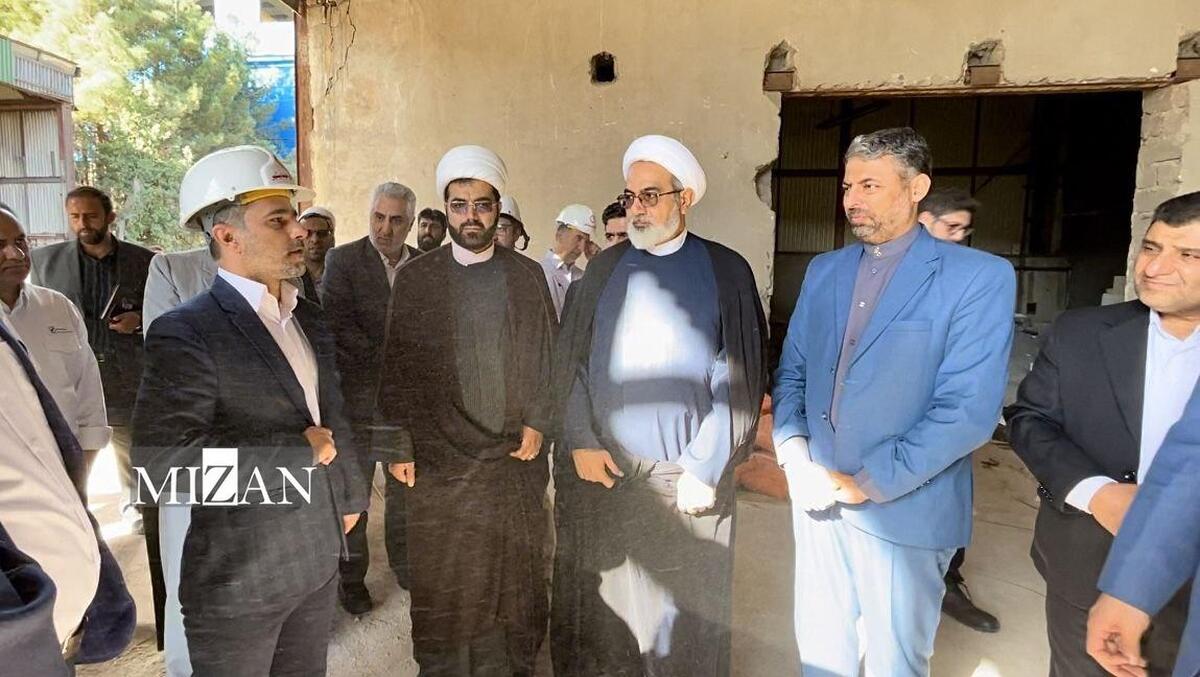 رئیس سازمان قضایی نیرو‌های مسلح از کارخانه ایران تایر مهدیشهر بازدید کرد