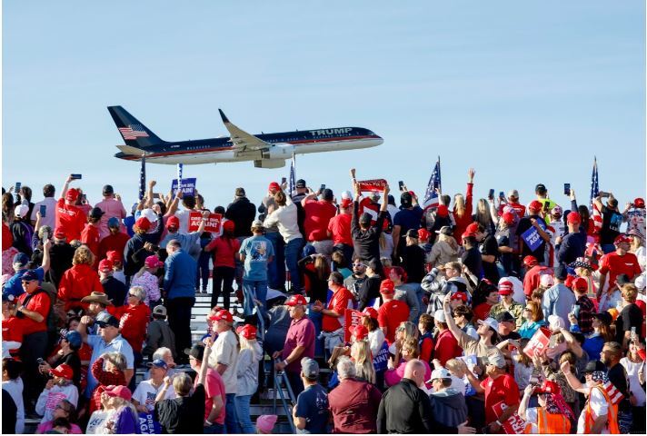آخرین اخبار و حواشی انتخابات آمریکا ۲۰۲۴/ ترامپ: تقلب انتخاباتی بیسابقهای در حال وقوع است آخرین اخبار و حواشی انتخابات آمریکا ۲۰۲۴/ ترامپ: تقلب انتخاباتی بیسابقهای در حال وقوع است