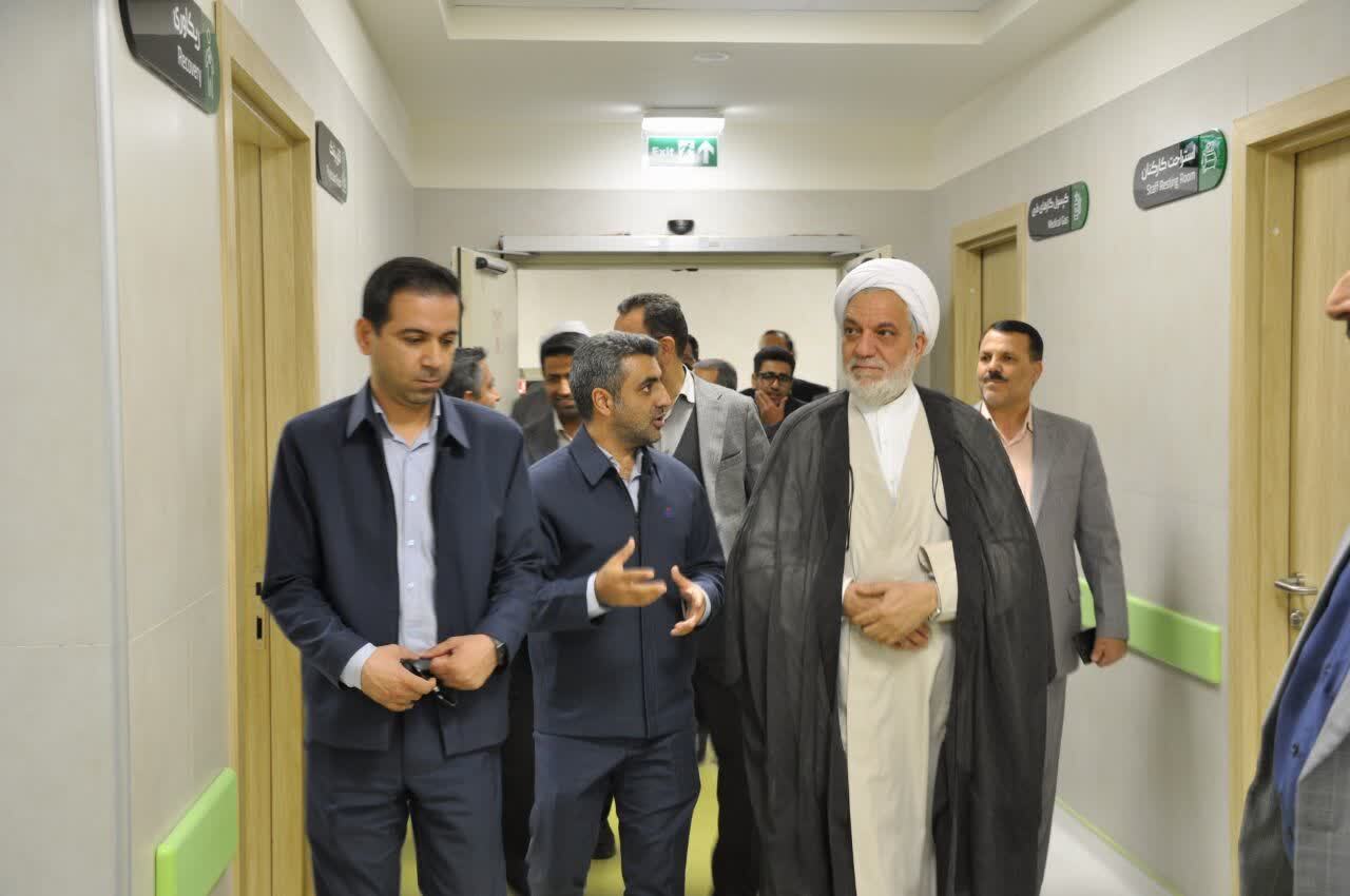 رئیس کل دادگستری استان کرمان:با ورود دستگاه قضایی استان موانع در مسیر راه اندازی بیمارستان فاطمه الزهرا (س) گل گهر رفع شد رئیس کل دادگستری استان کرمان:با ورود دستگاه قضایی استان موانع در مسیر راه اندازی بیمارستان فاطمه الزهرا (س) گل گهر رفع شد