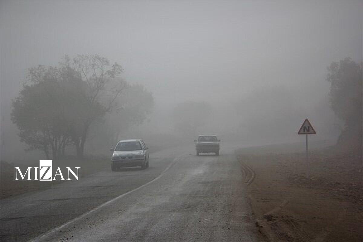 باران، برف و مه‌گرفتگی در برخی محور‌های خراسان‌شمالی، اردبیل و گلستان