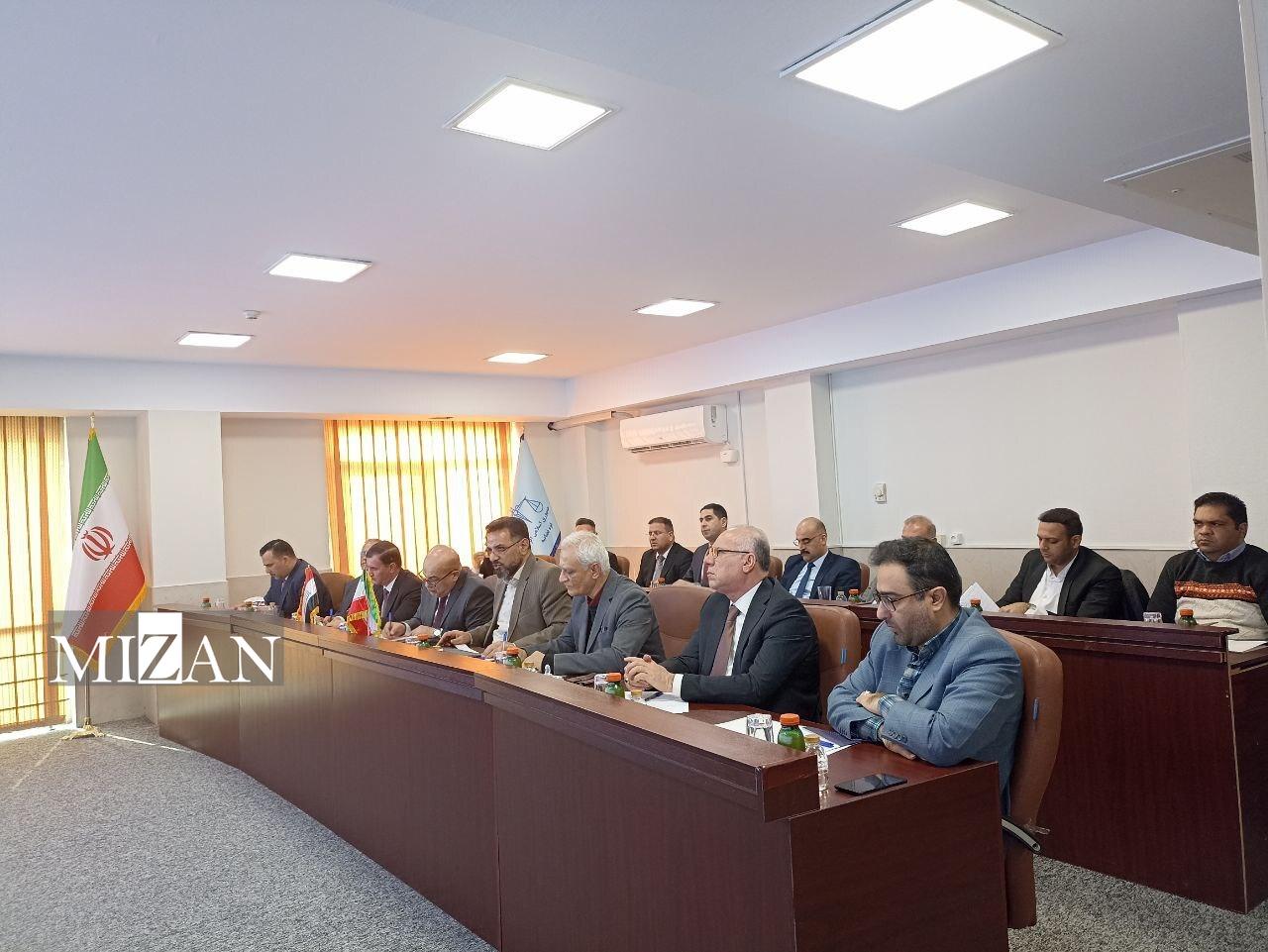 هیئت قضایی عراقی از مرکز آمار و فناوری اطلاعات قوه قضاییه ایران بازدید کرد/طراحی ۸۰ سامانه الکترونیکی برای تسریع در ارائه خدمات قضایی هیئت قضایی عراقی از مرکز آمار و فناوری اطلاعات قوه قضاییه ایران بازدید کرد/طراحی ۸۰ سامانه الکترونیکی برای تسریع در ارائه خدمات قضایی