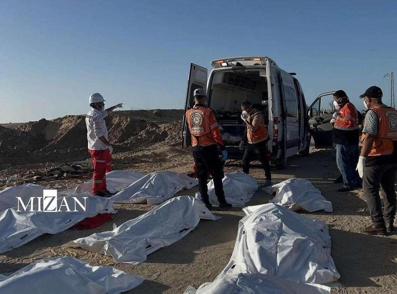 سکانس پایانی زندگی امدادگران در رفح سکانس پایانی زندگی امدادگران در رفح