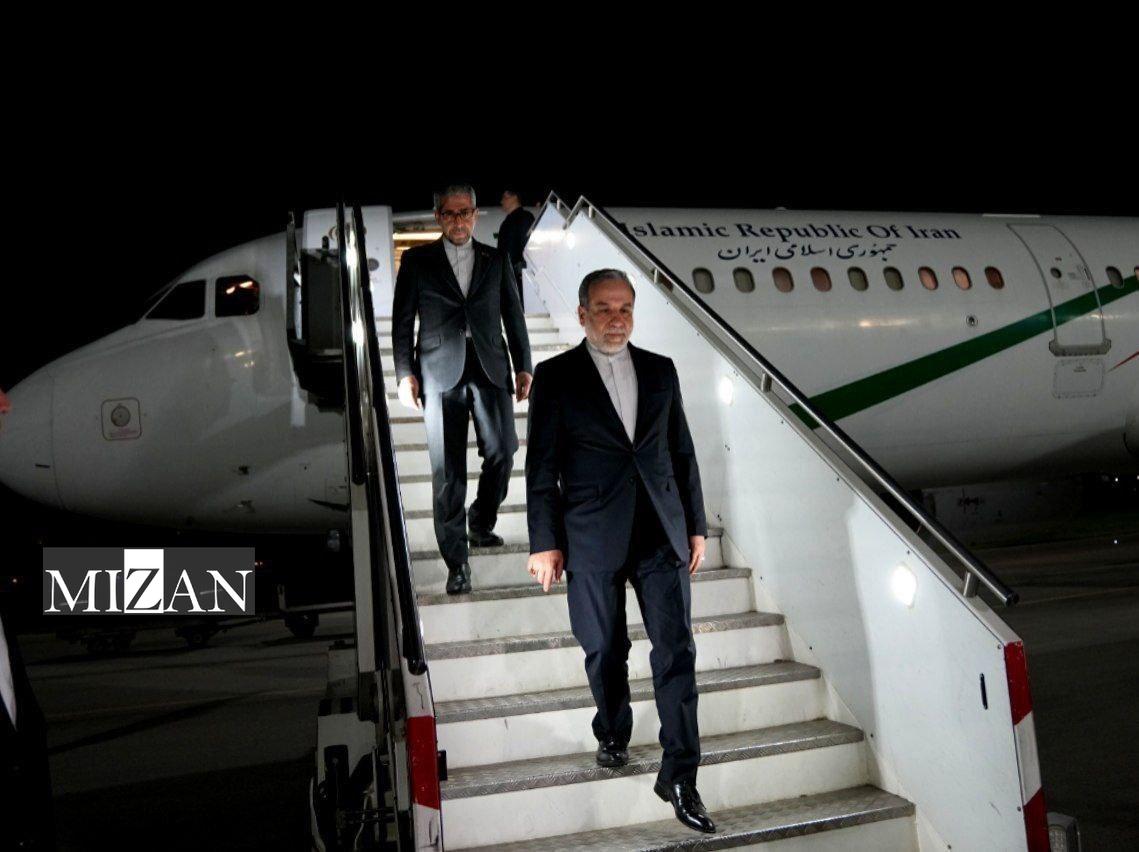 عراقچی وارد الجزایر شد عراقچی وارد الجزایر شد