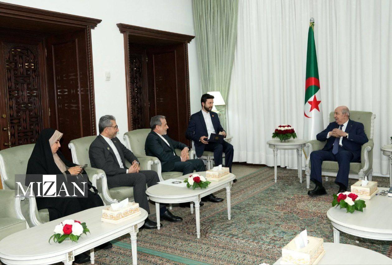 وزیر امور خارجه با همتای الجزایری دیدار کرد وزیر امور خارجه با همتای الجزایری دیدار کرد