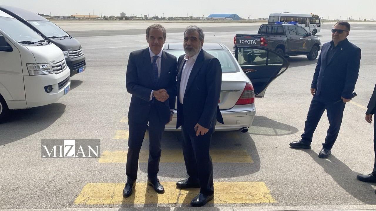 گزارش گروسی از حضور در سازمان انرژی اتمی گزارش گروسی از حضور در سازمان انرژی اتمی