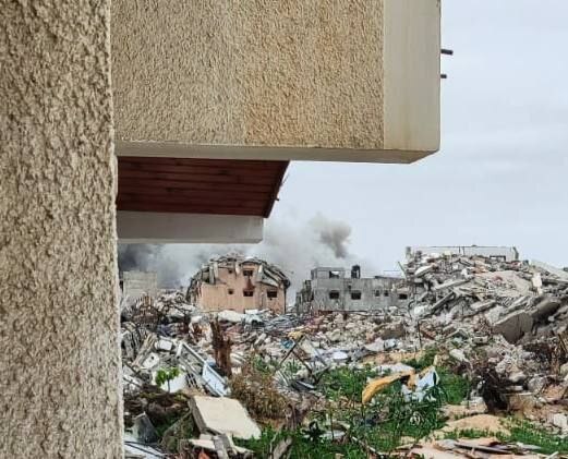 رژیم صهیونیستی رفح را بمباران کرد رژیم صهیونیستی رفح را بمباران کرد