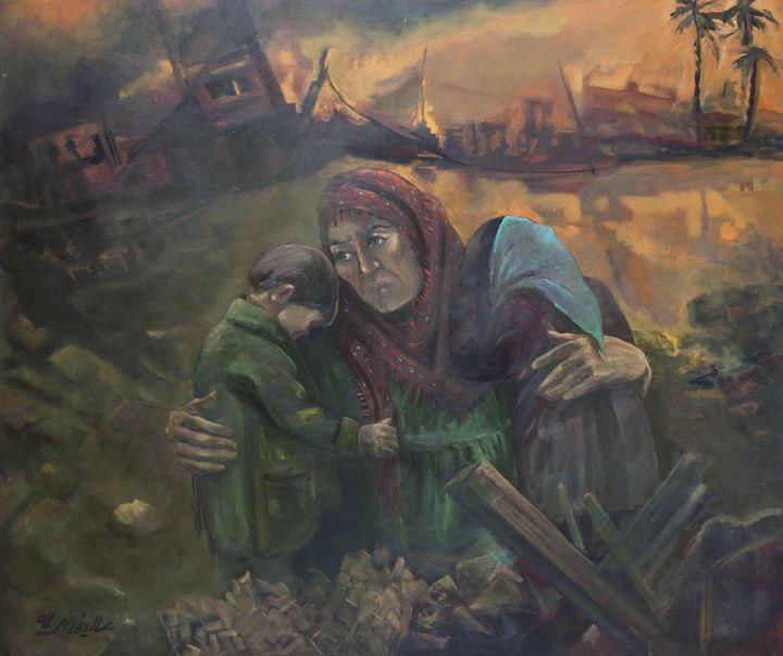 بانوی نقاش شهیدی که چراغ راهی شد بانوی نقاش شهیدی که چراغ راهی شد