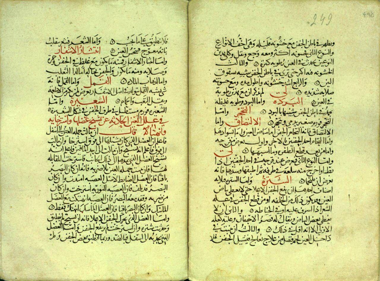 زکریای رازی در کتابخانه ملک زکریای رازی در کتابخانه ملک