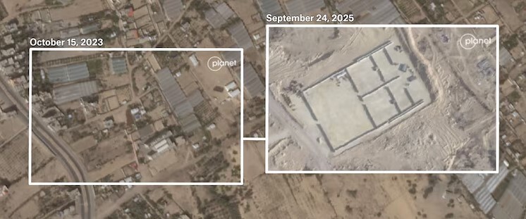 تخریب غزه از دریچه تصویرهای ماهوارهای تخریب غزه از دریچه تصویرهای ماهوارهای