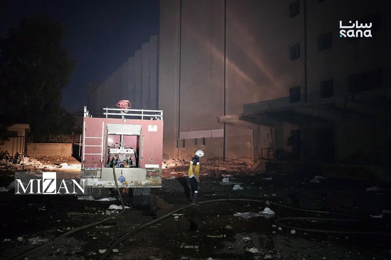 انفجار شدید در جنوب دمشق انفجار شدید در جنوب دمشق