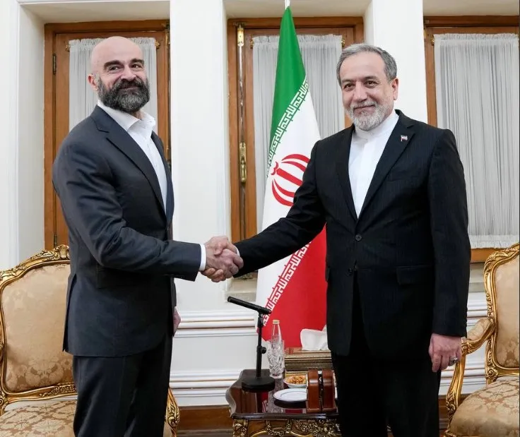 دیدار و گفت‌وگوی رئیس اتحادیه میهنی کردستان عراق با عراقچی