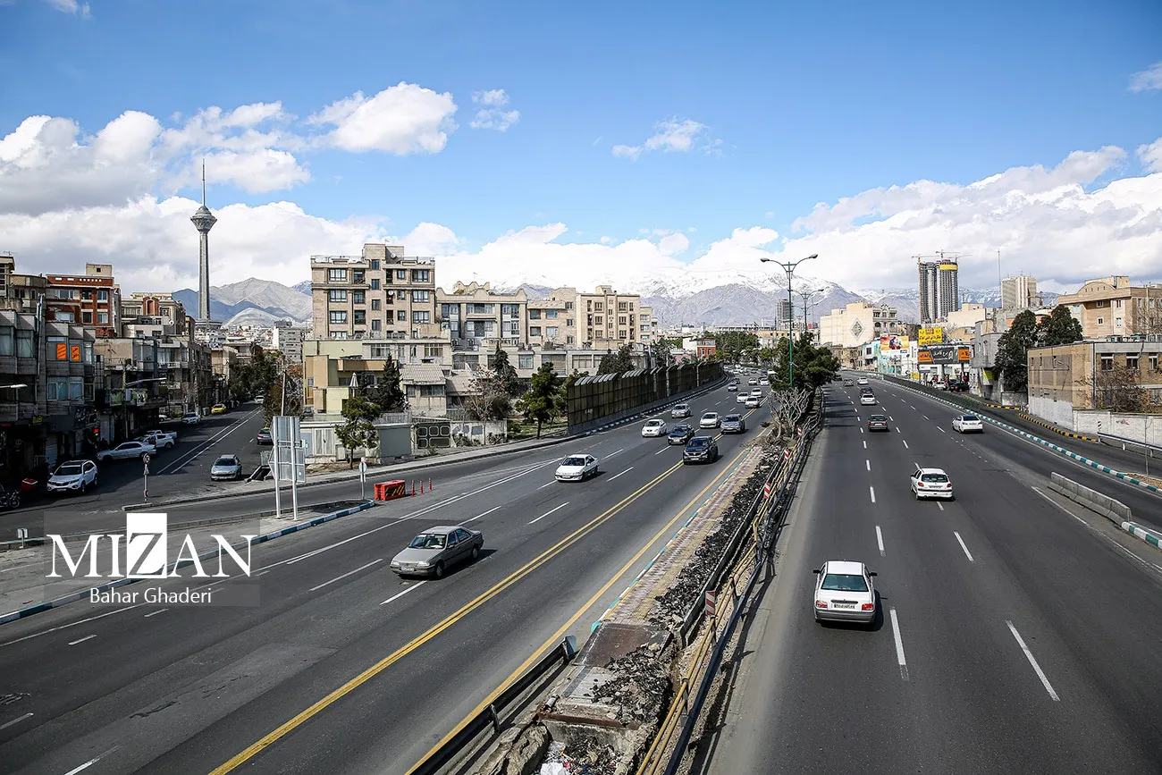 وضعیت ترافیکی تهران، پنجشنبه ۱۹ شهریور ۱۴۰۵